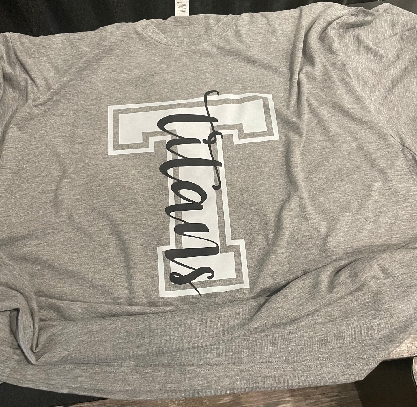 Troy South T Initial Teeshirt