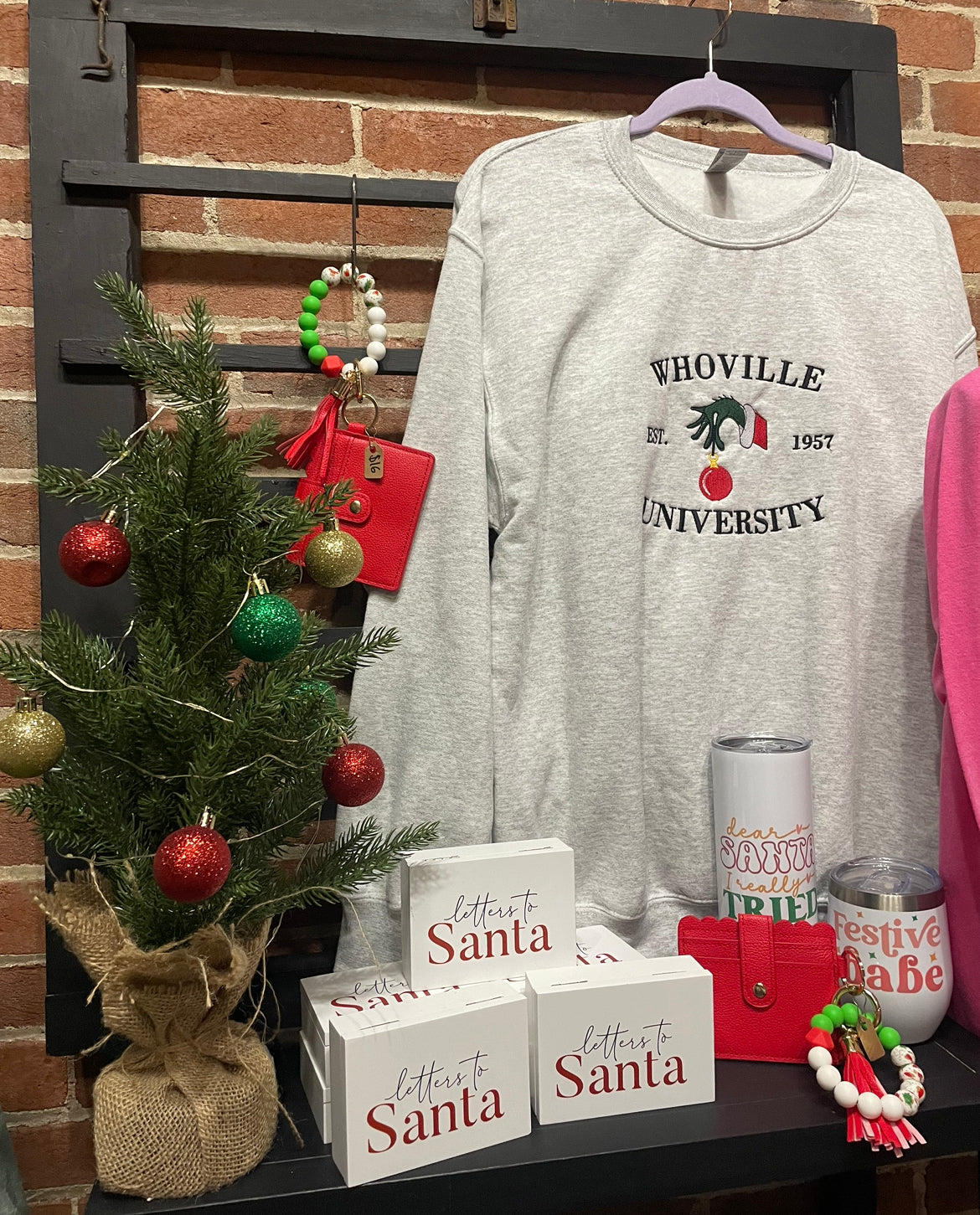 Whoville Embroidered Sweatshirt