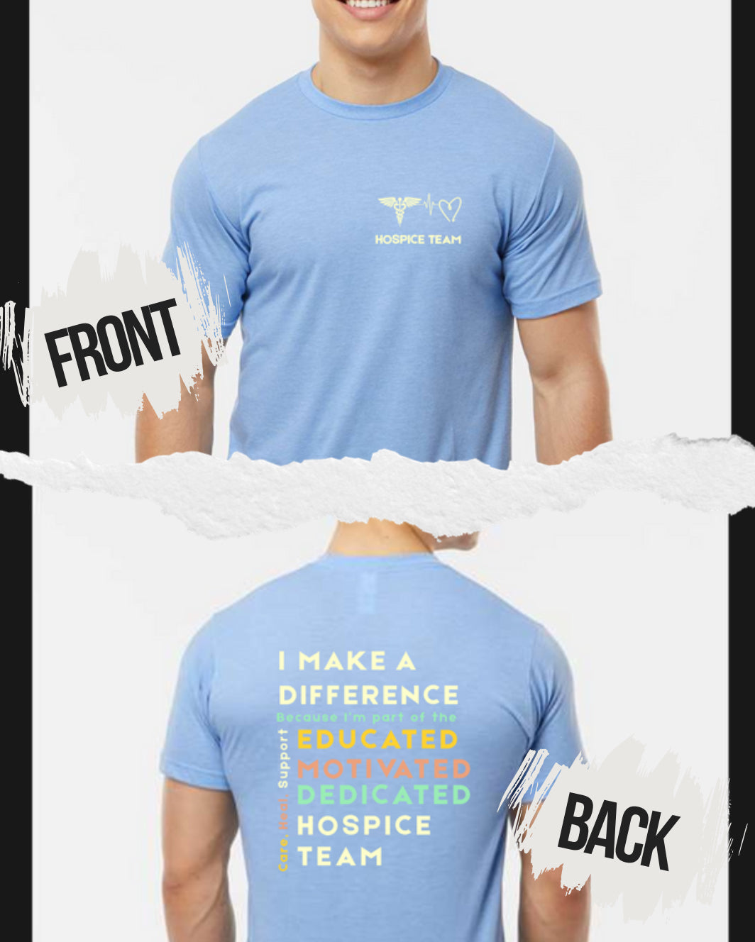 I Make a Difference… Hospice Team Shirt