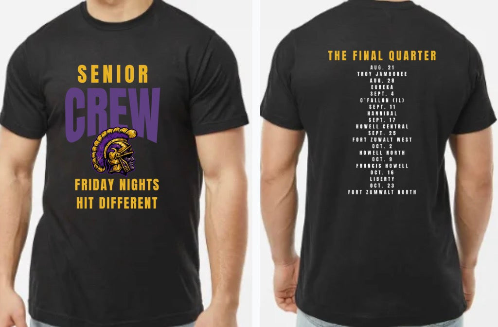 Senior Crew Friday Nights Hit Different Shirt