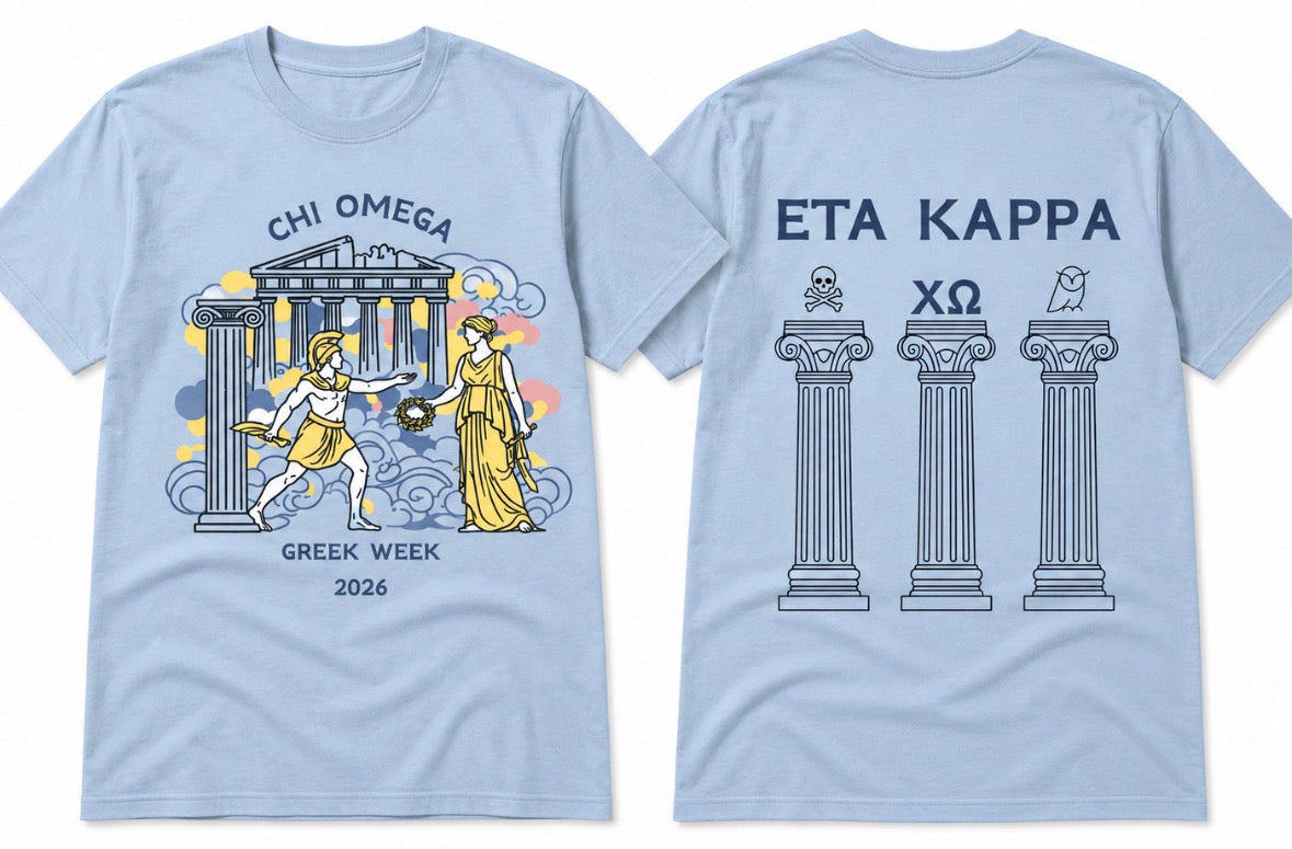 Chi O Greek Week 2026 Shirt