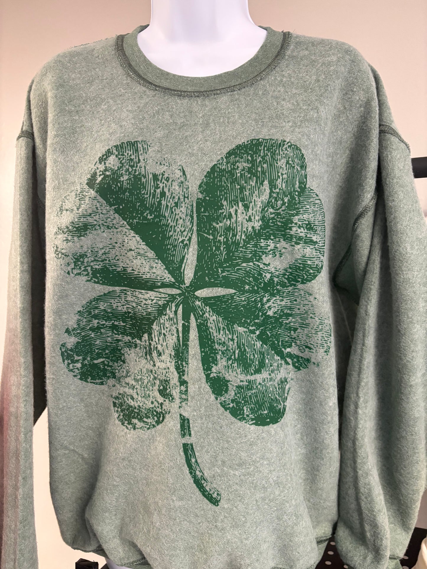 Inside Out Four Leaf Clover Sweatshirt