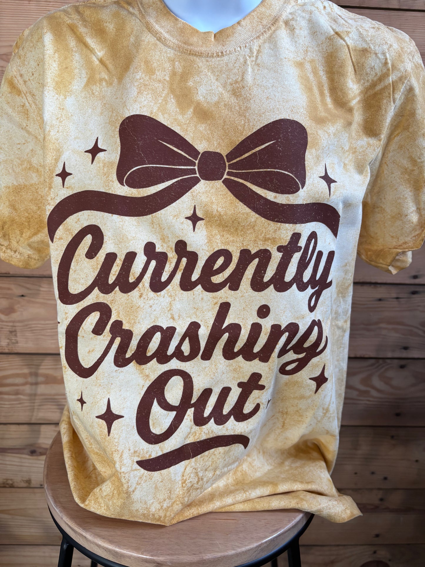 Currently Crashing Out Shirt
