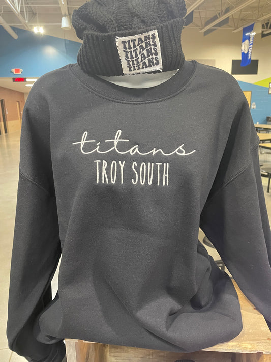 Troy South Titans Embroidered Sweatshirt