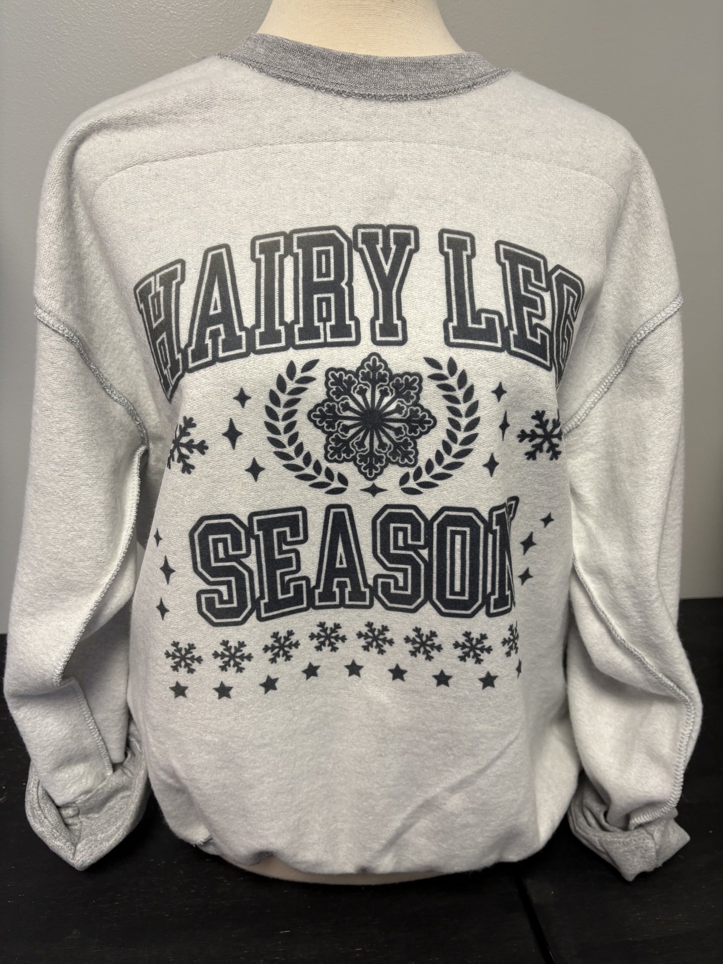 Inside Out Hairy Leg Season Sweatshirt