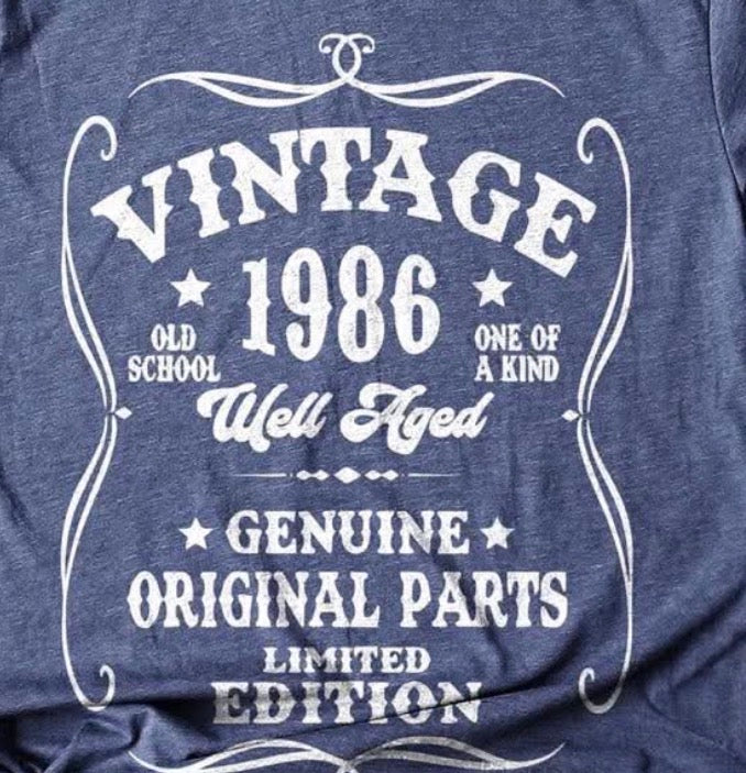 Vintage 1986
