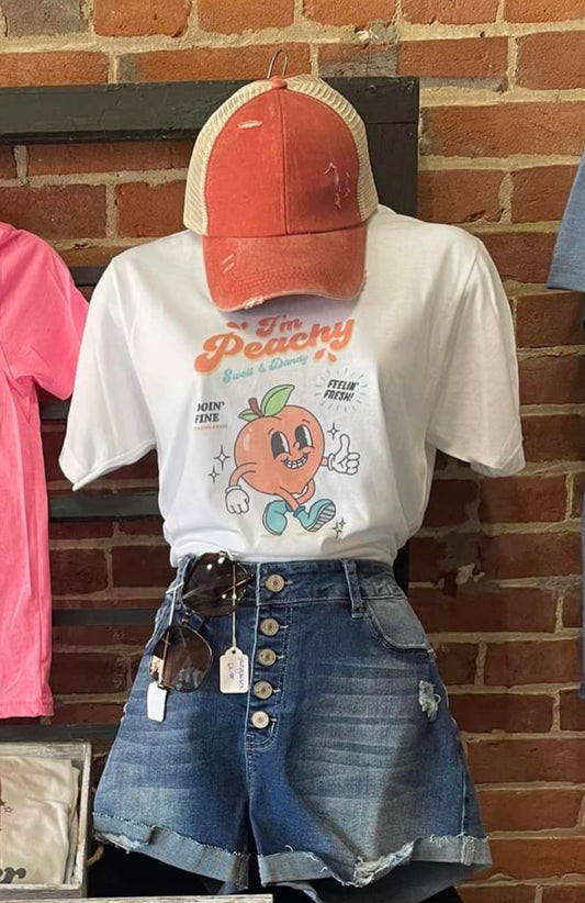 I’m Peachy Swell and Dandy Teeshirt