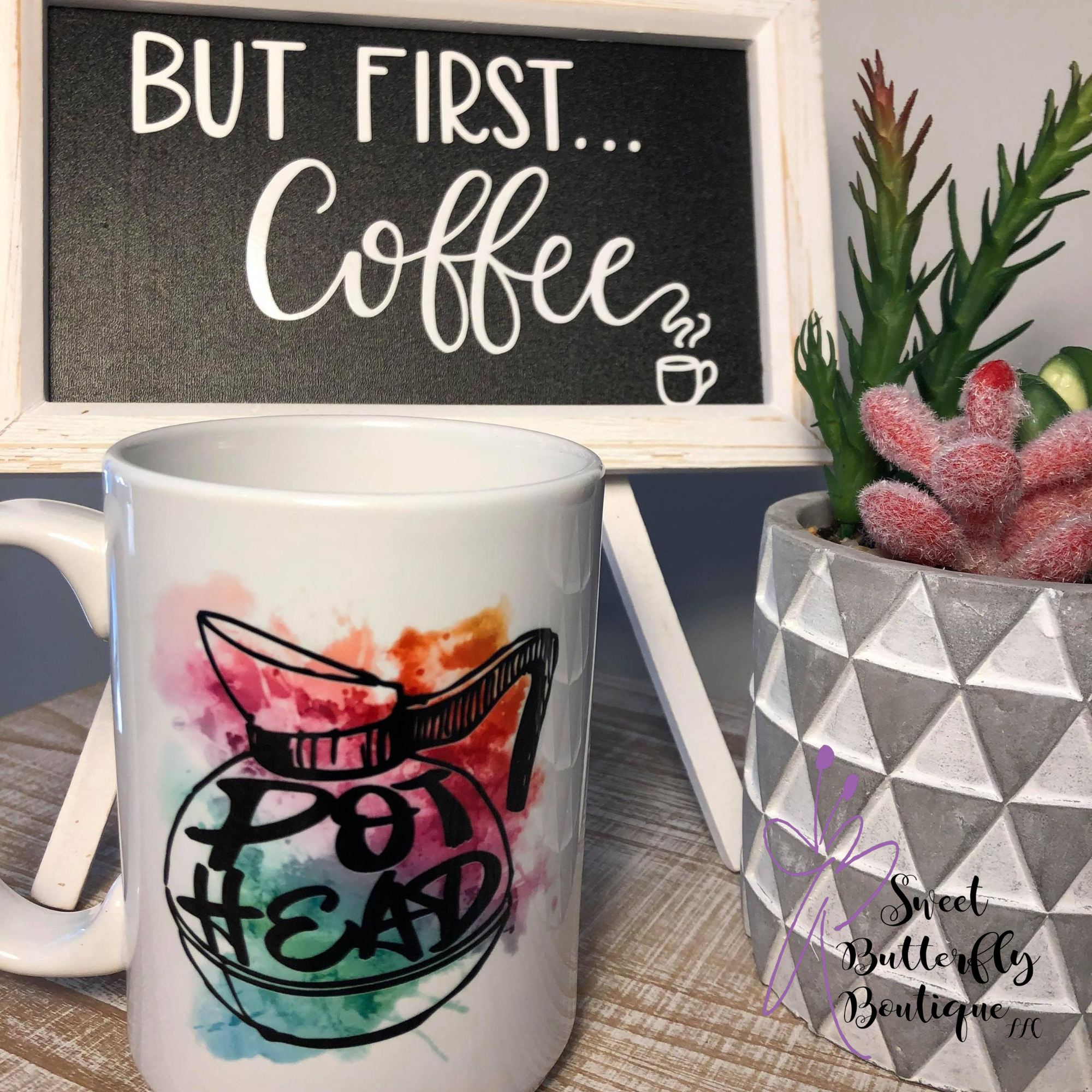 pothead shop Pot Head (Coffee Pot) – Sweet Butterfly Boutique LLC