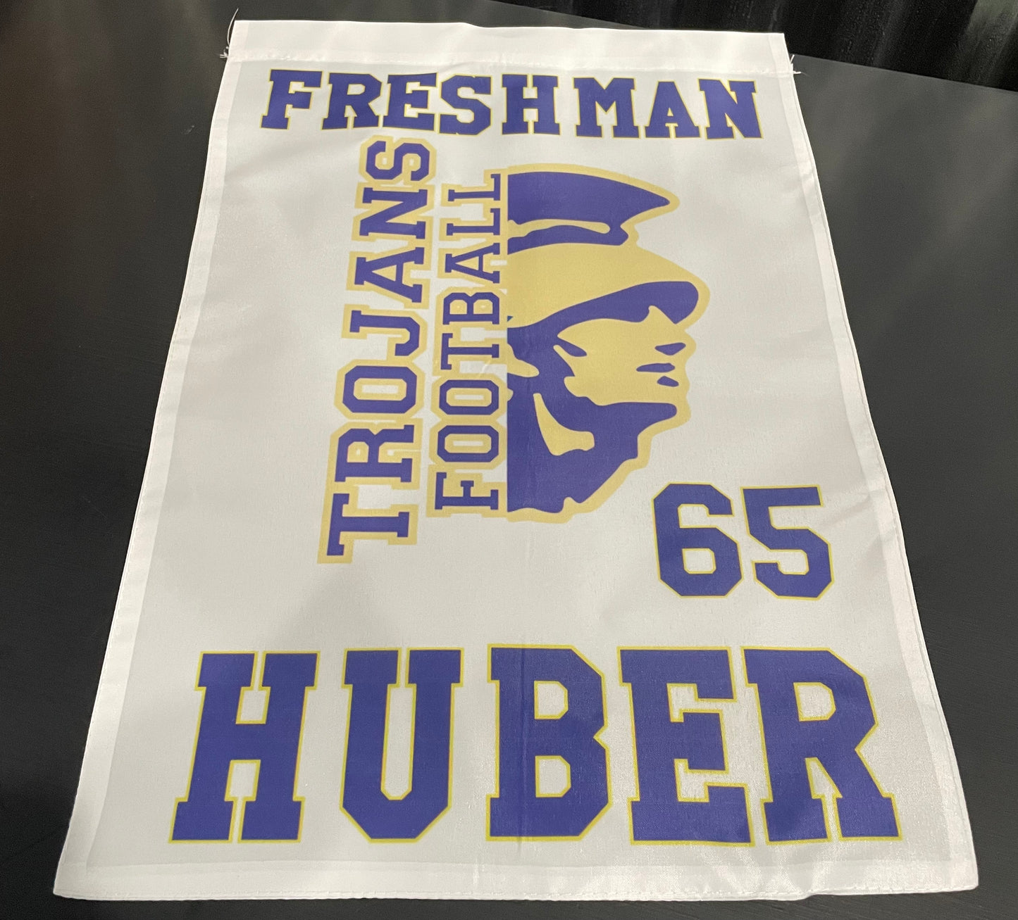 Trojans Football Garden Flag