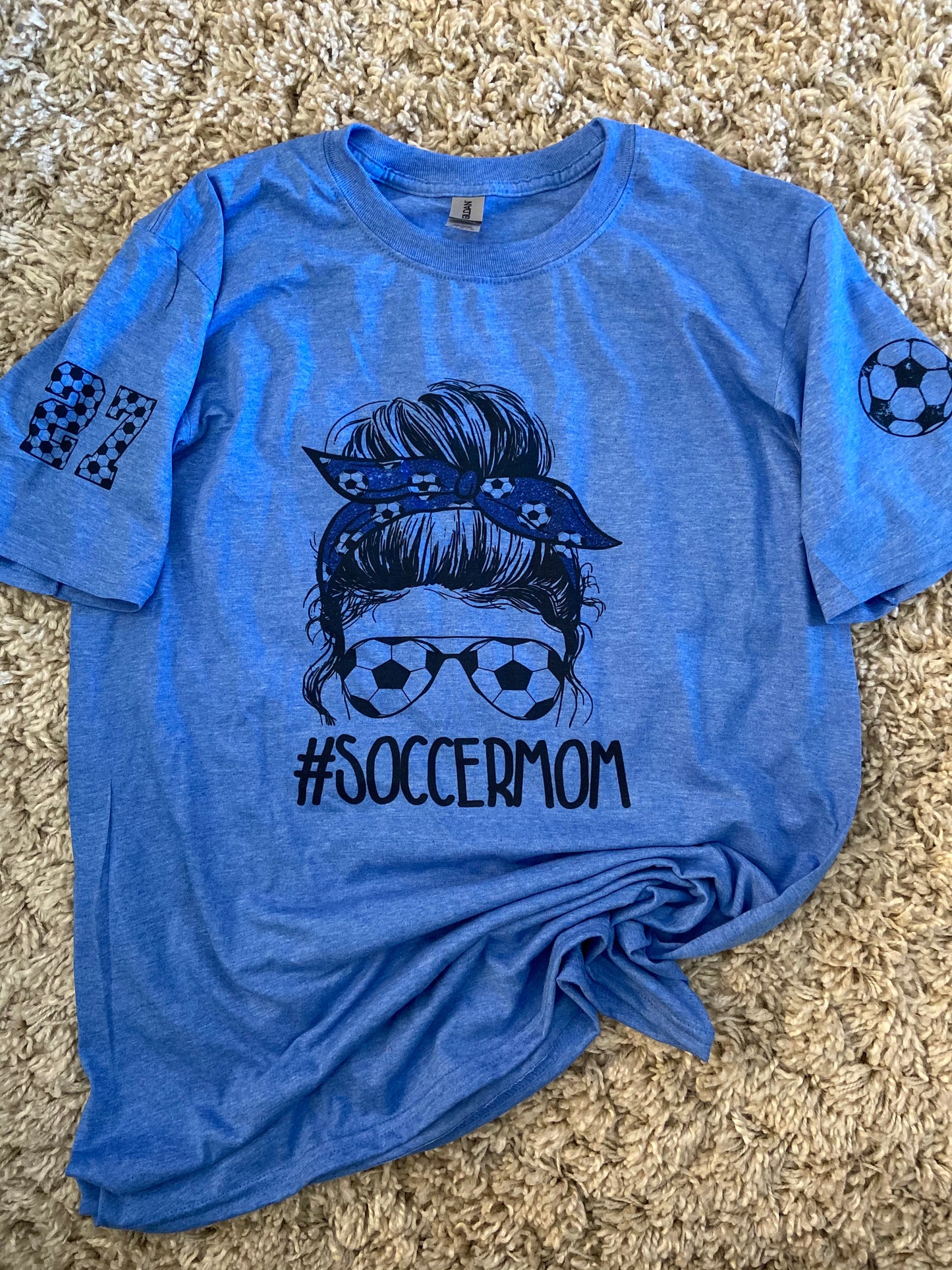 Messy bun #soccermom