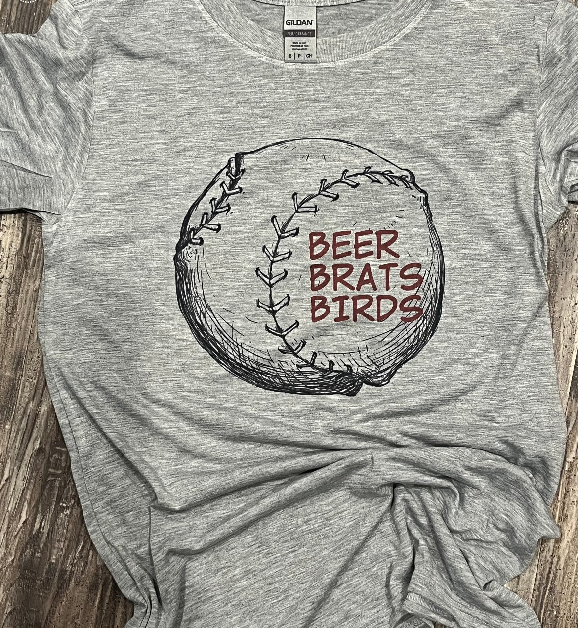 Beers Brats Birds Teeshirt