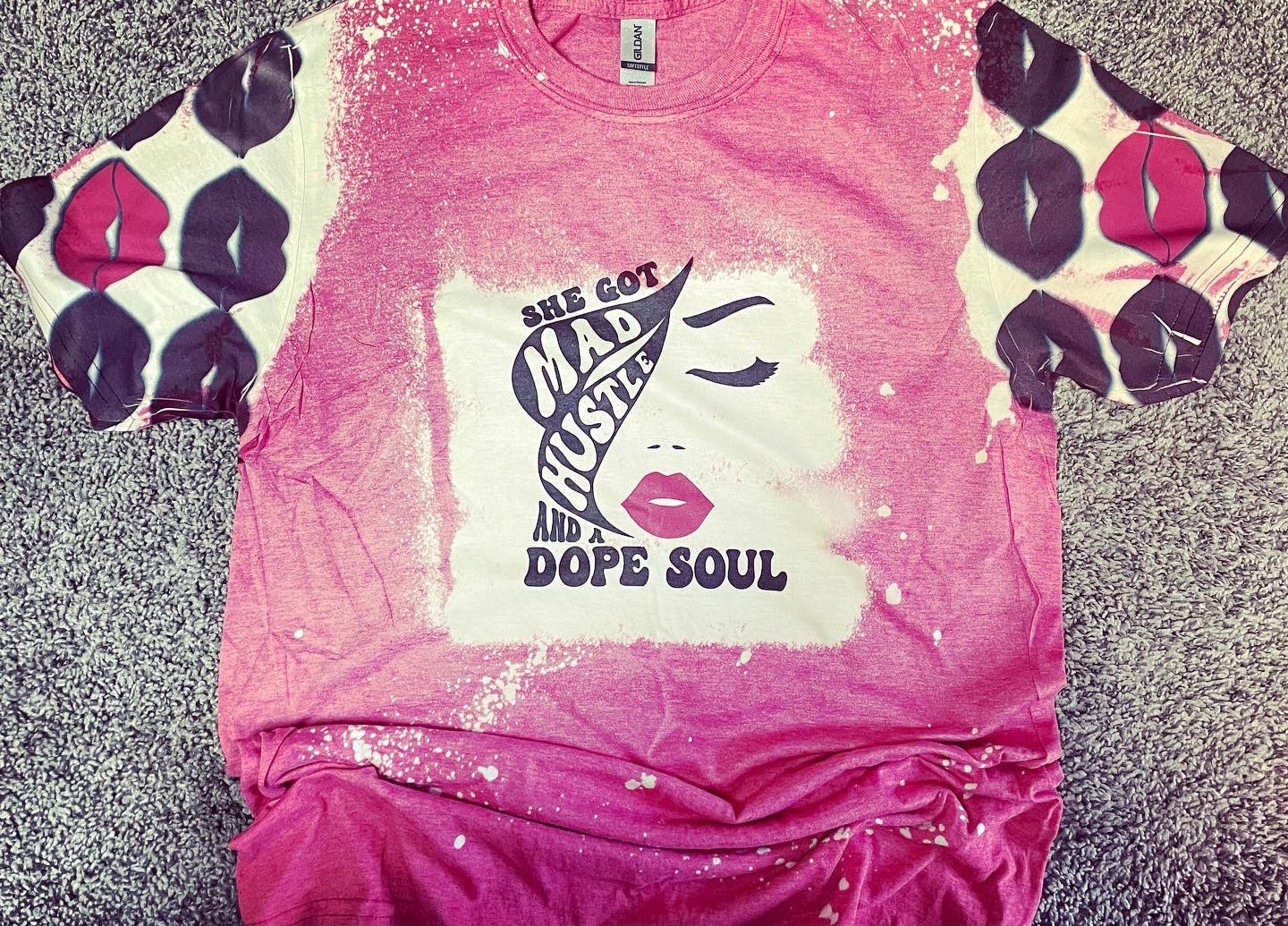 She Got Mad Hustle and a Dope Soul Teeshirt