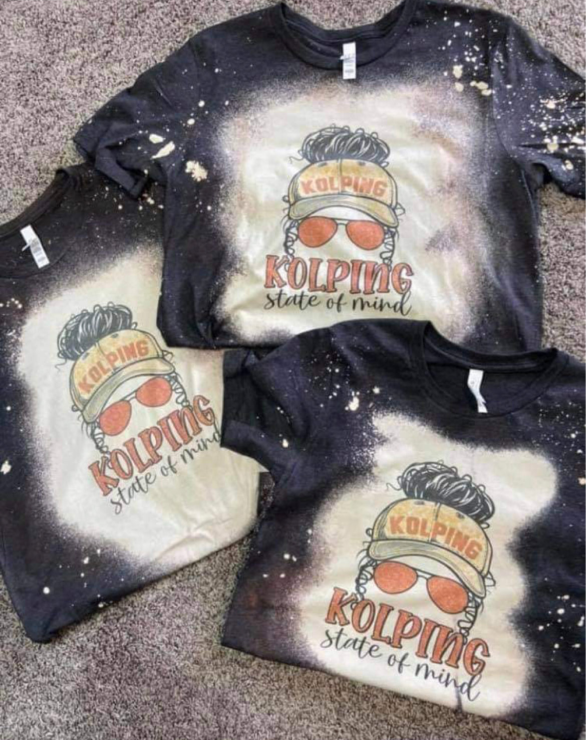 Kolping State of Mind Messy Bun Teeshirt