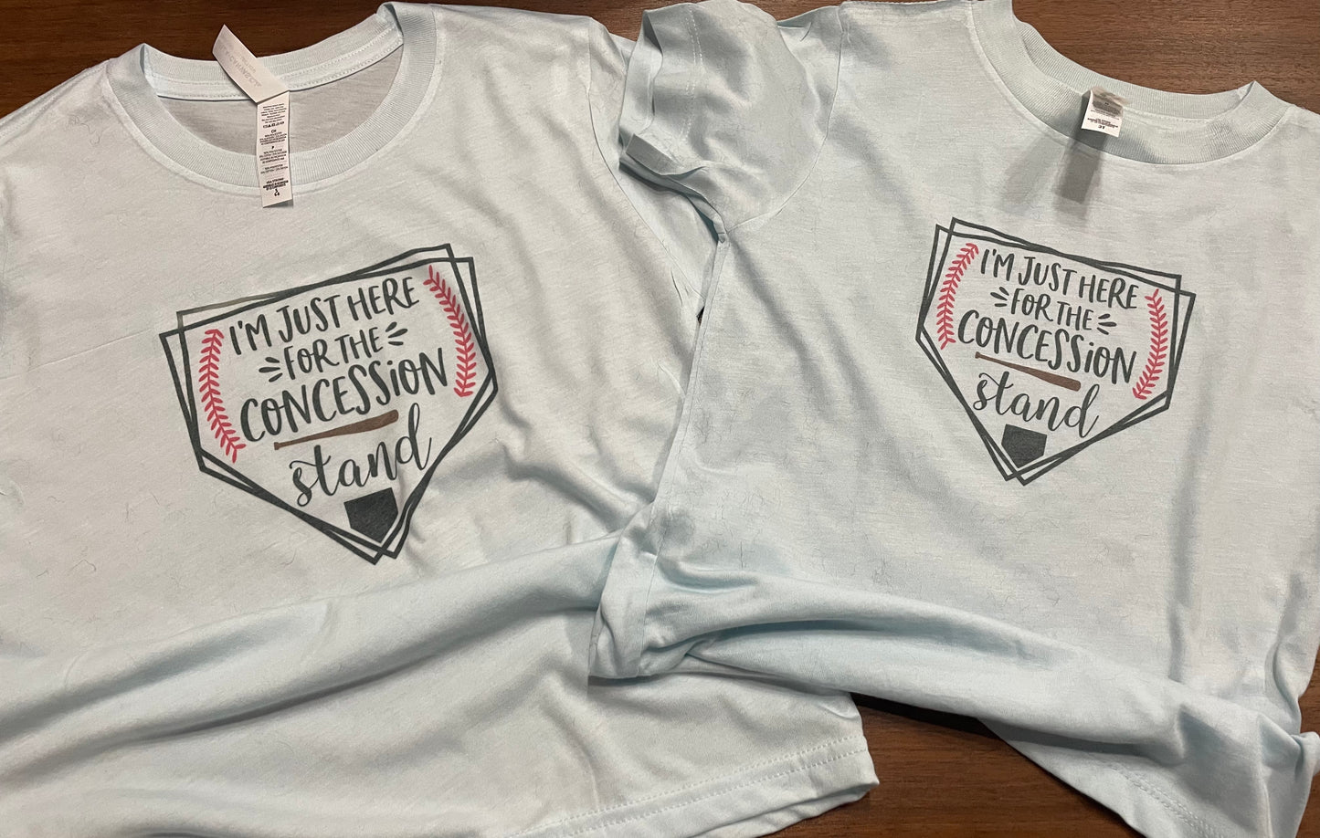 I’m Just Here for the Concession Stand Teeshirt