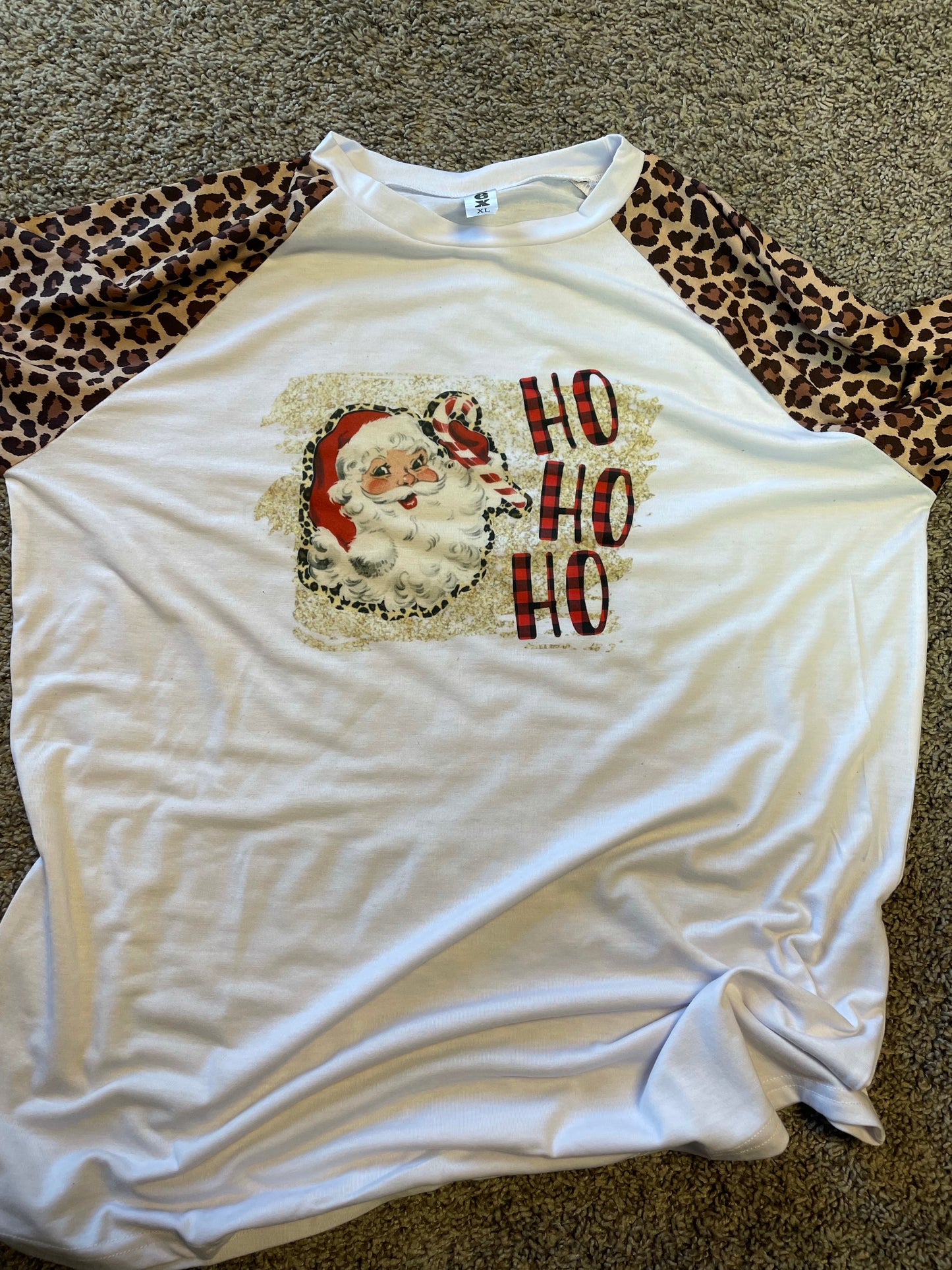 Vintage Santa Ho Ho Ho Teeshirt