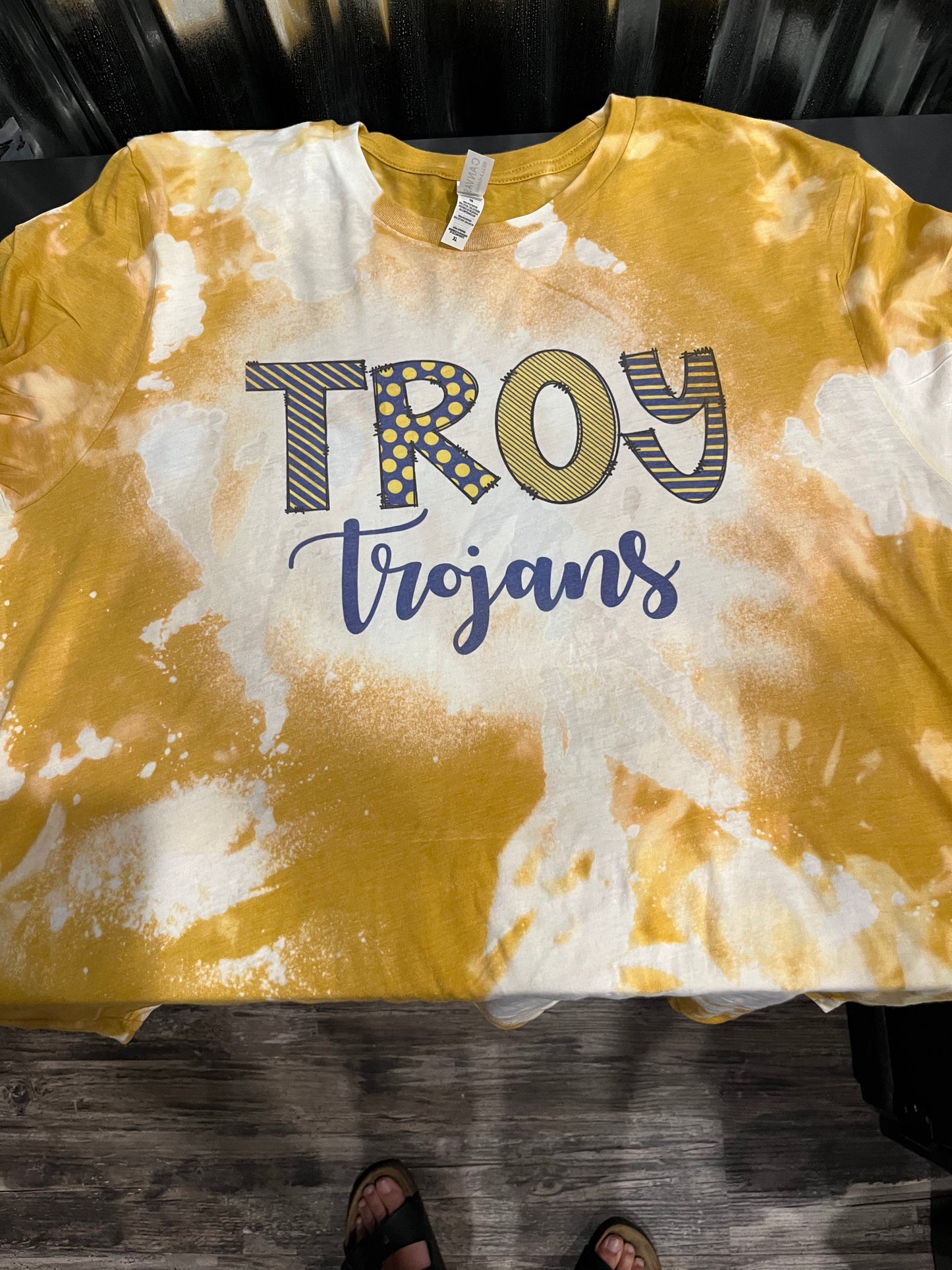 Troy doodle letters