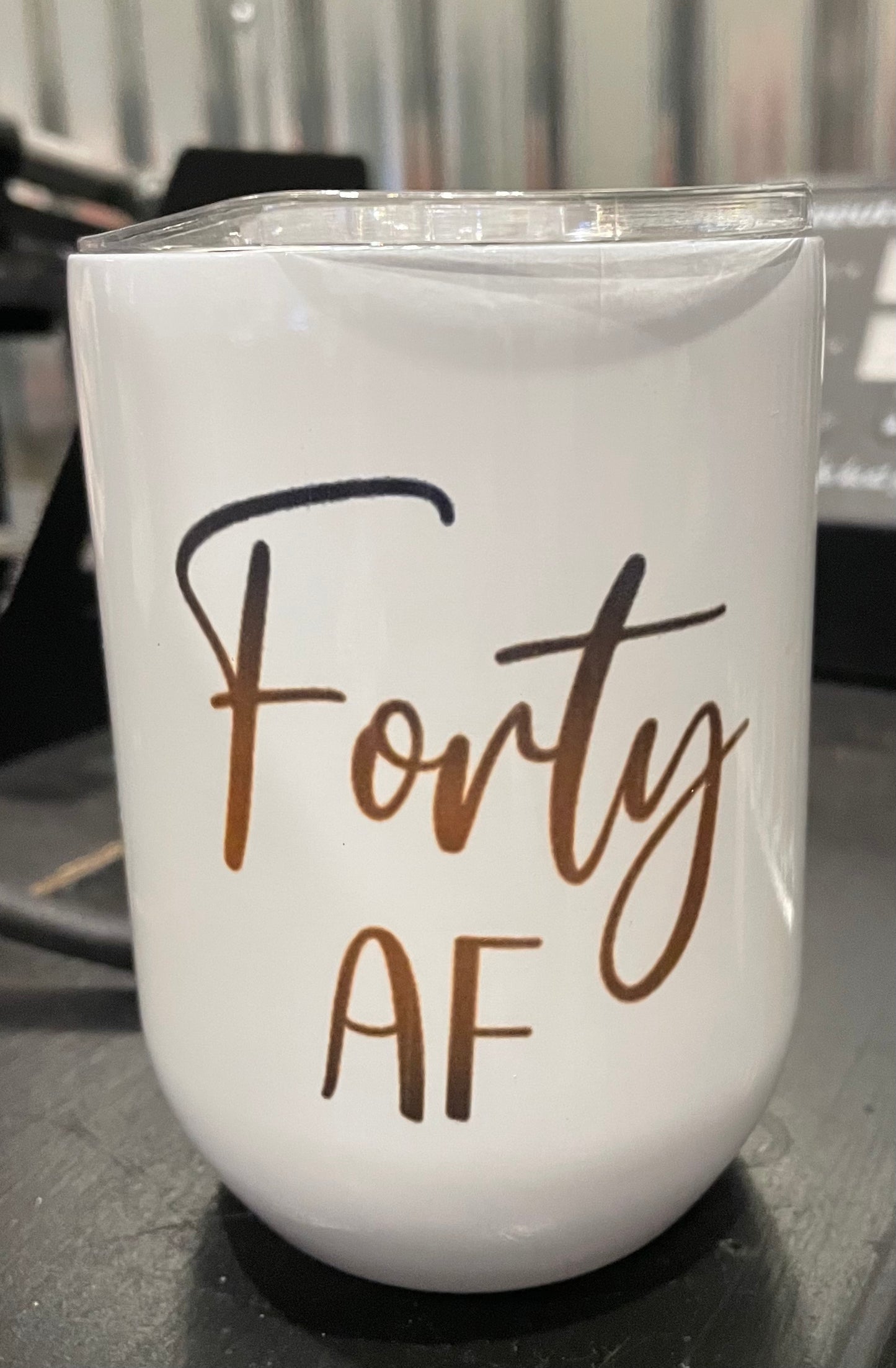 Custom Wine Tumbler