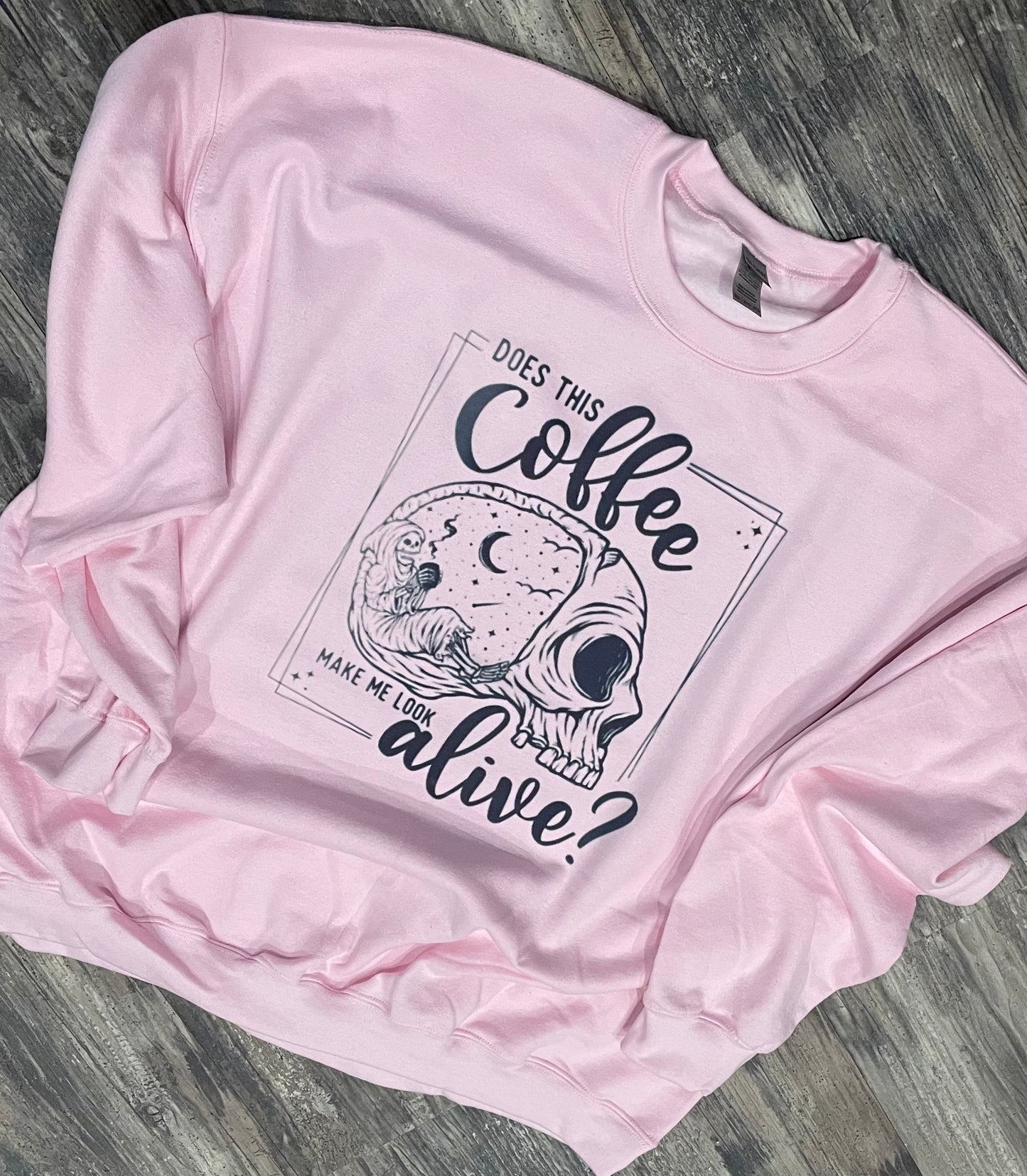 Does this Coffee Make Me Look Alive Teeshirt