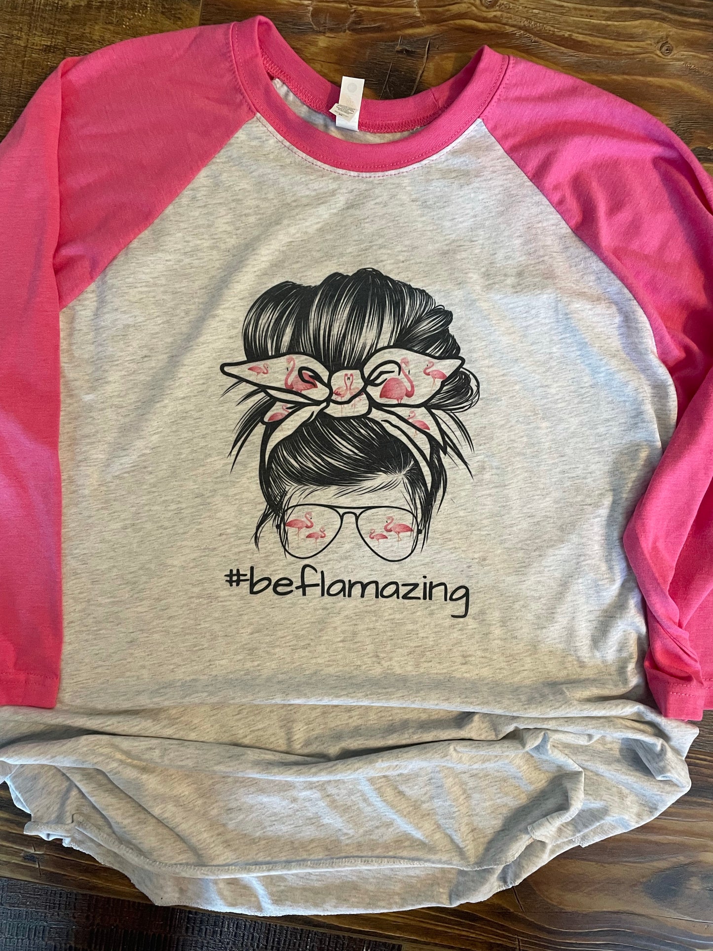 #beflamazing Raglan