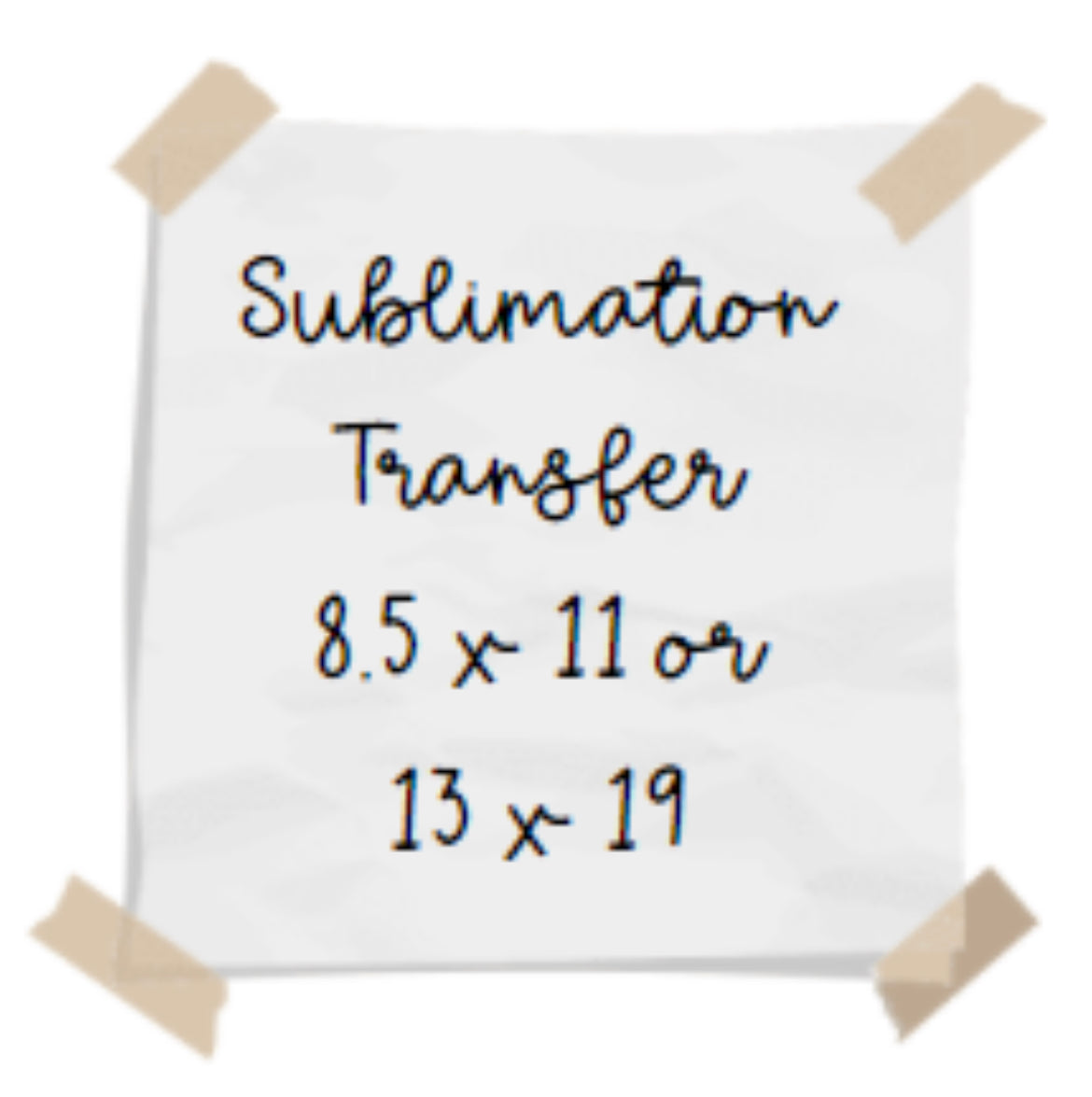 Sublimation Print