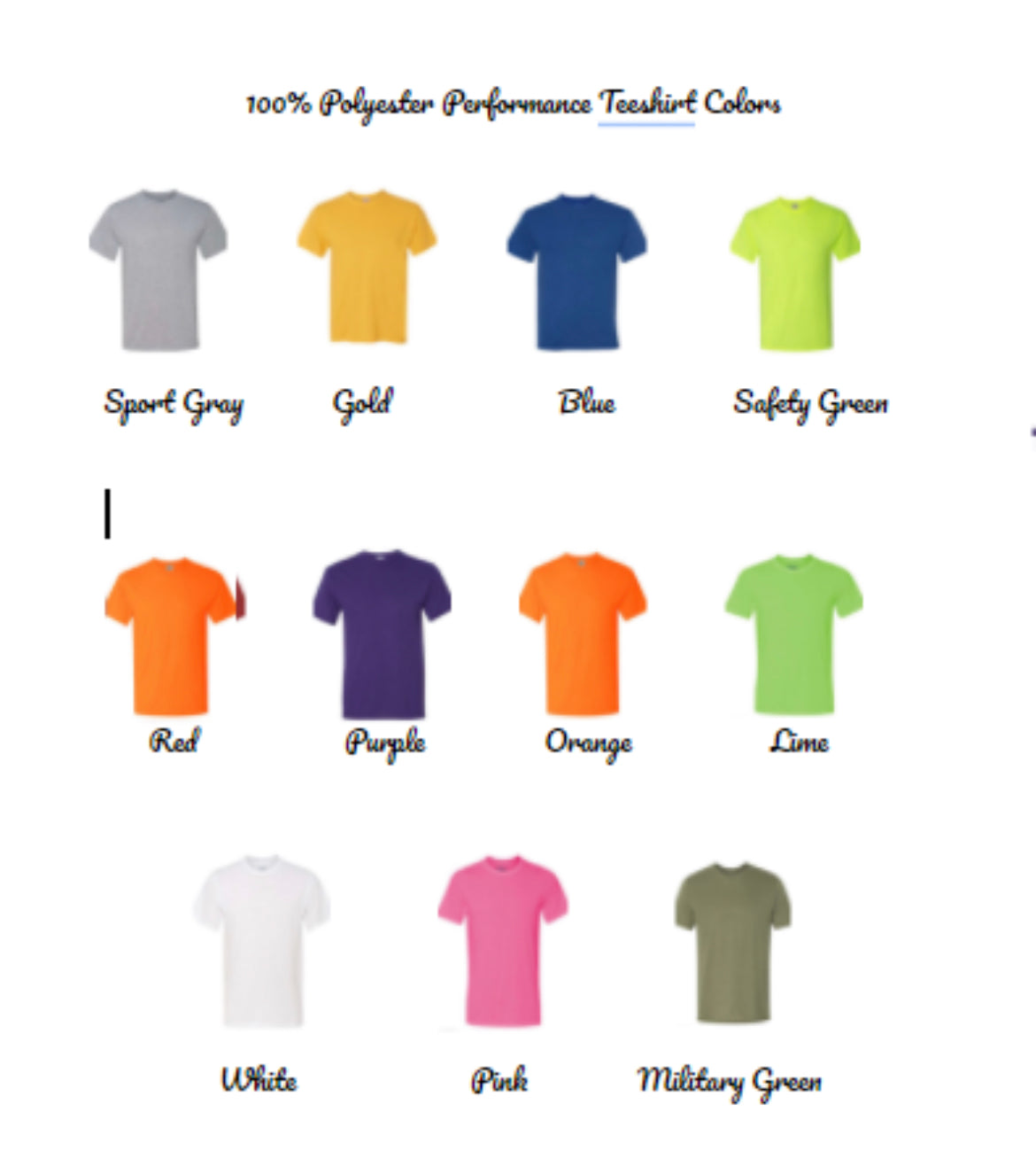 American Flag Golf Teeshirt