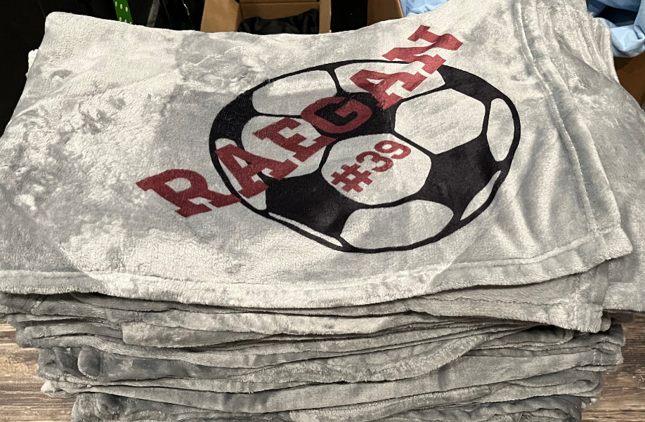 Custom FC Soccer Throw