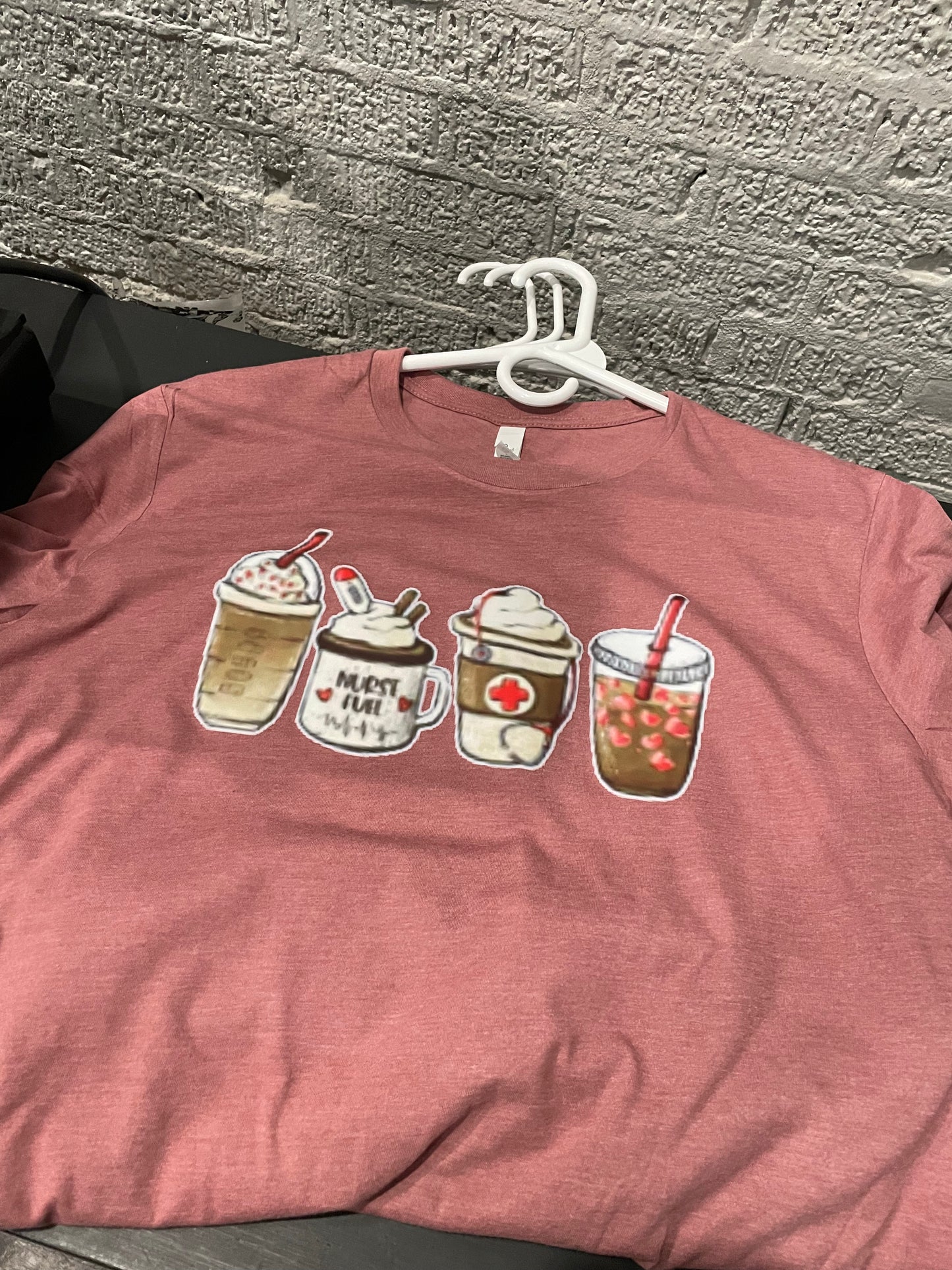 Nurse Fuel Coffee Teeshirt