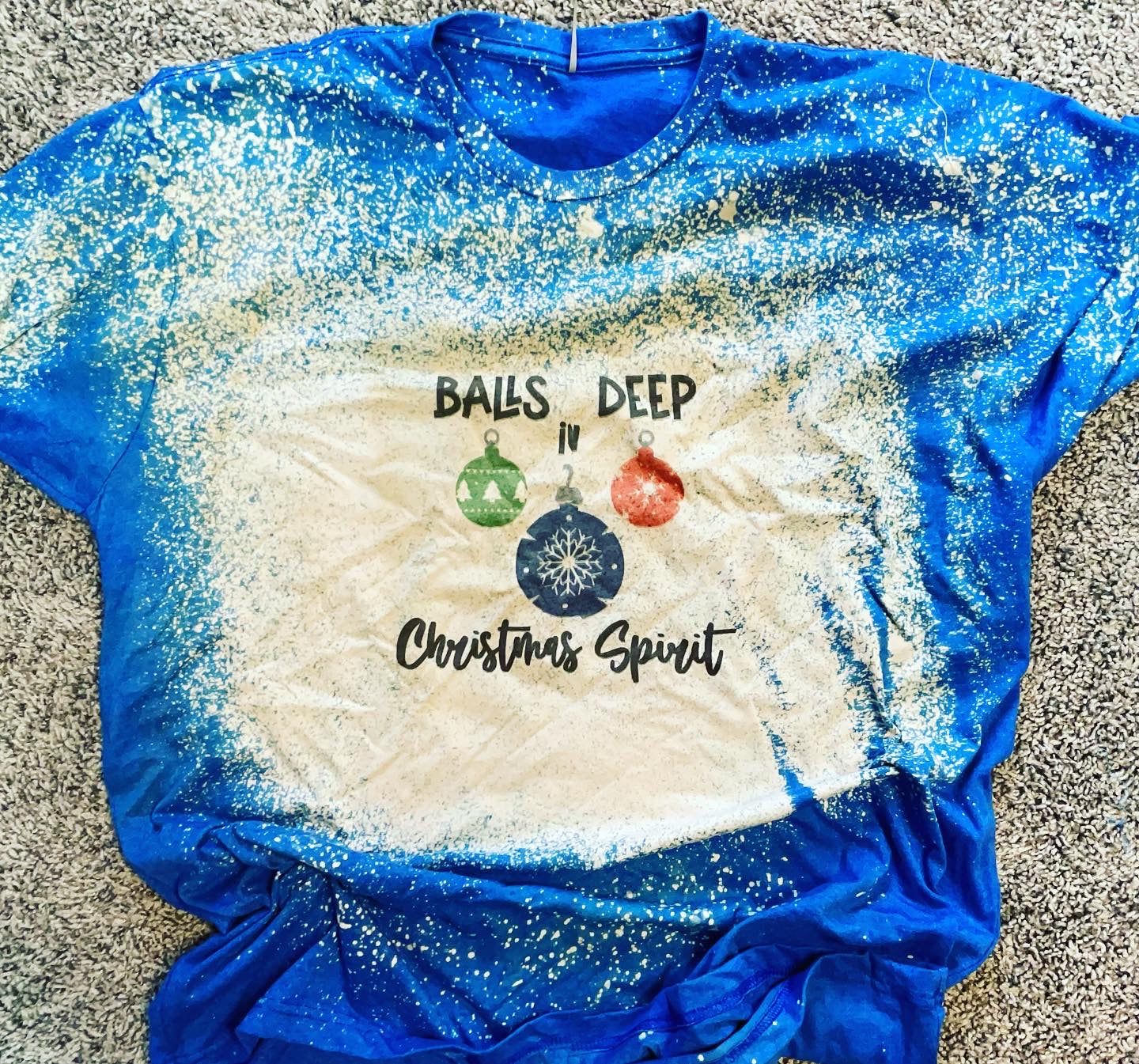 Balls Deep in Christmas Spirit Teeshirt