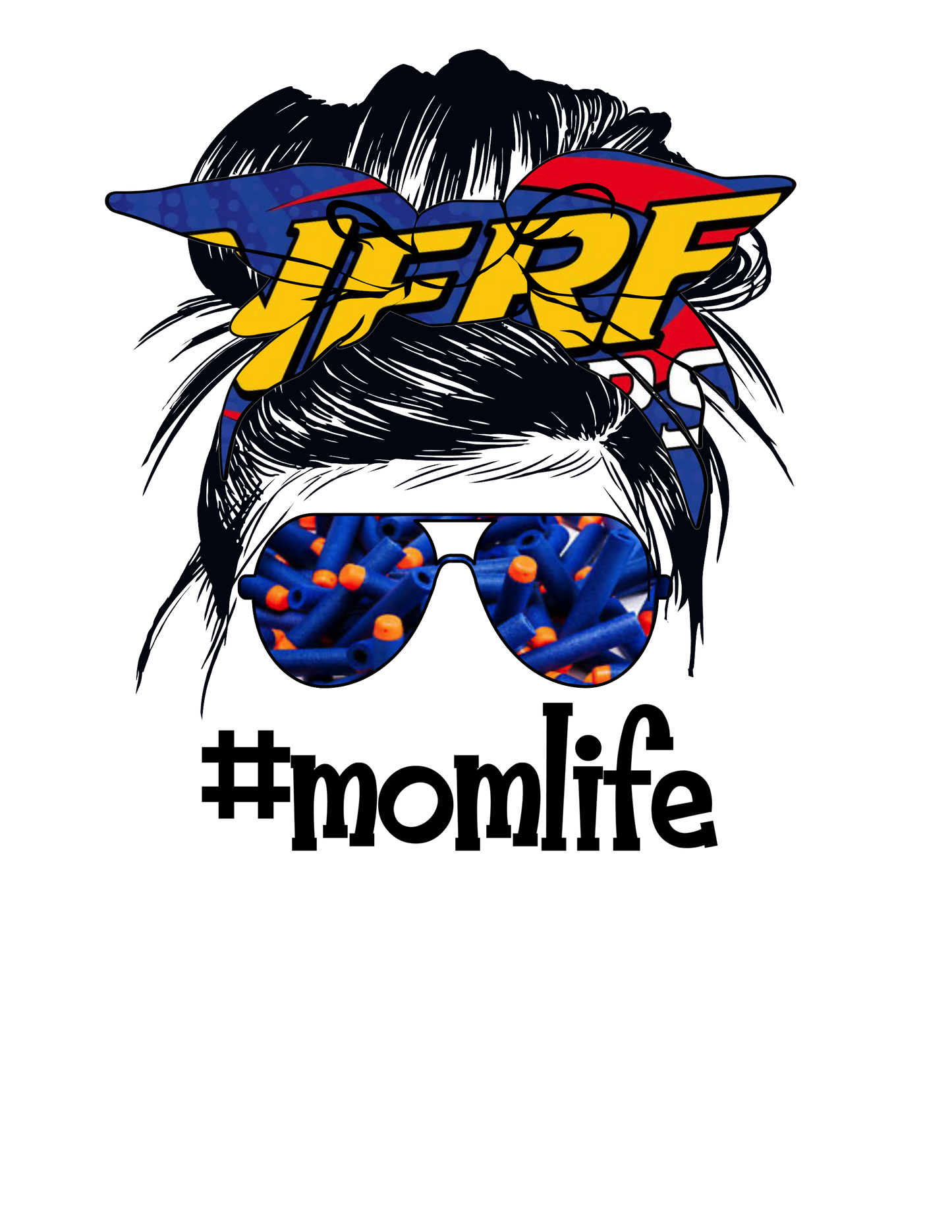 Nerf Mom Bleached Teeshirt