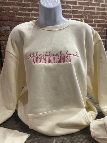 Little Black Book: Women in Business Pocket Sweatshirt