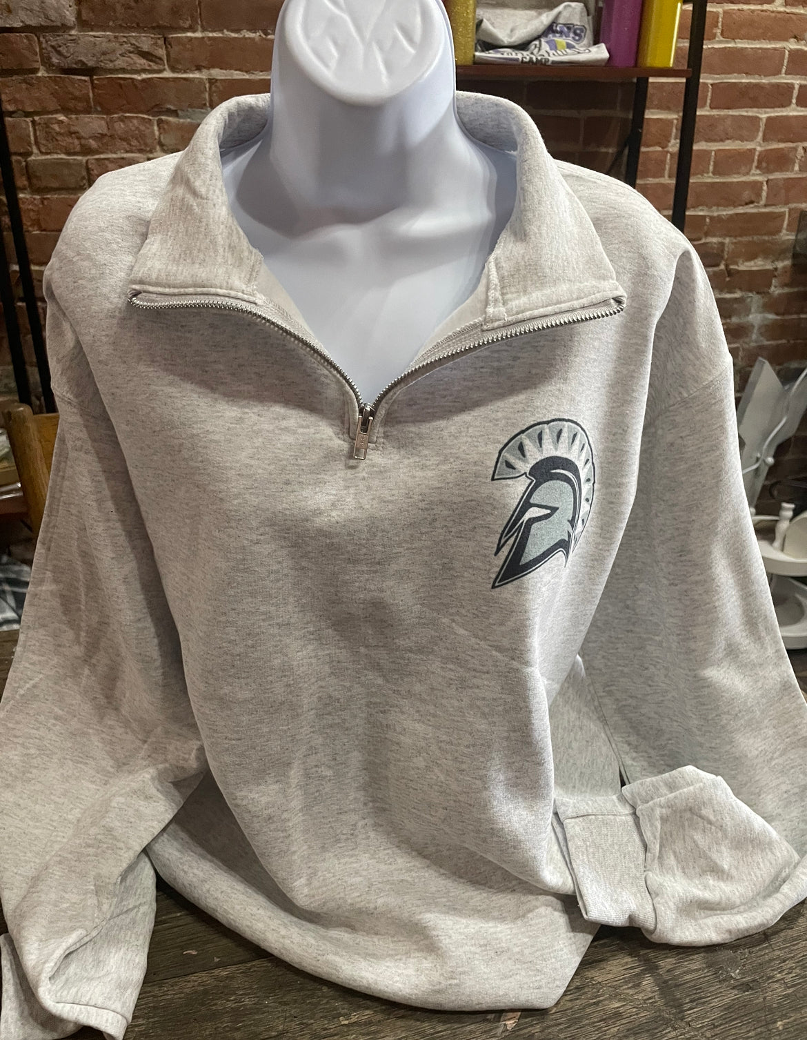 Troy South Titans Quarter Zip Pocket Design