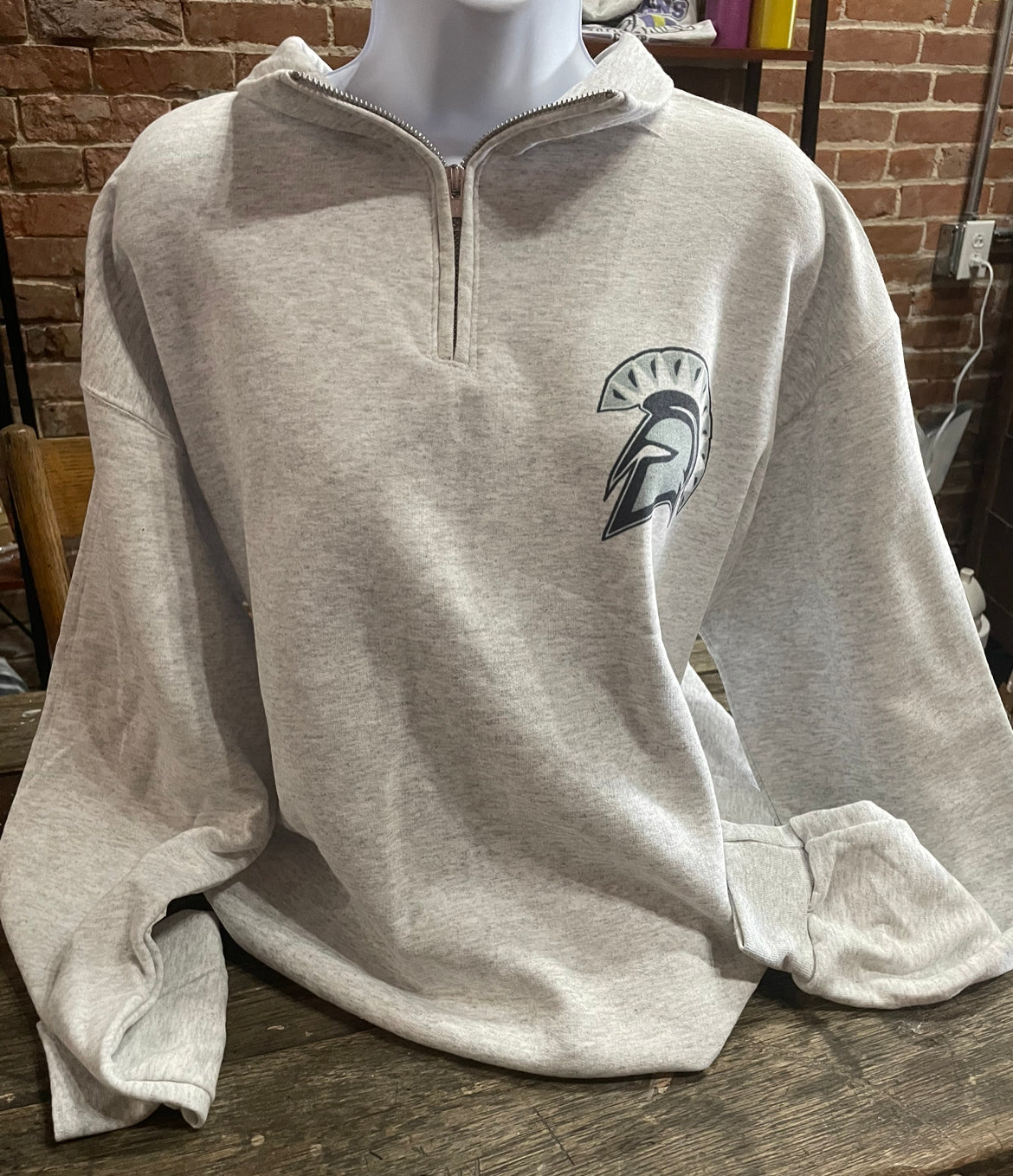 Troy South Titans Quarter Zip Pocket Design