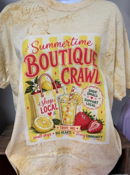 Summertime Boutique Crawl Troy, MO Shirt