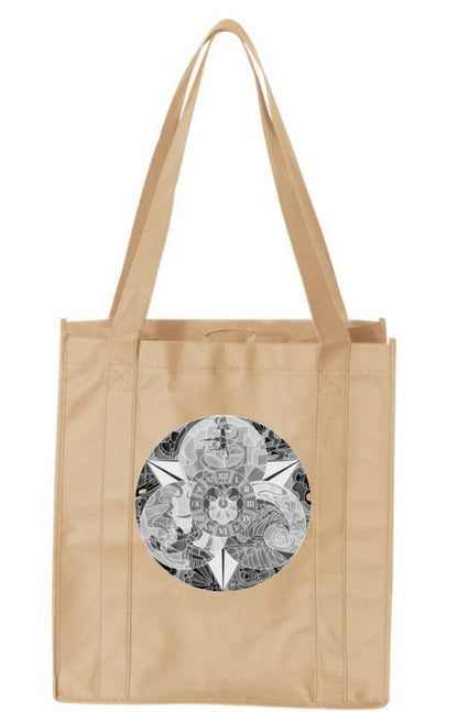 Midnight Sideshow Reusable Shopping Bag