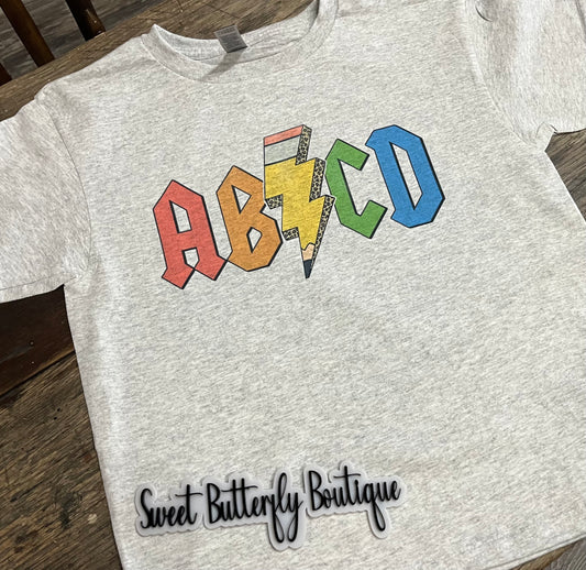 ABCD Colorful Teeshirt