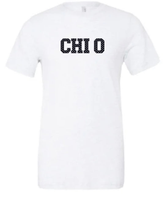Chi O Polka Dot Shirt