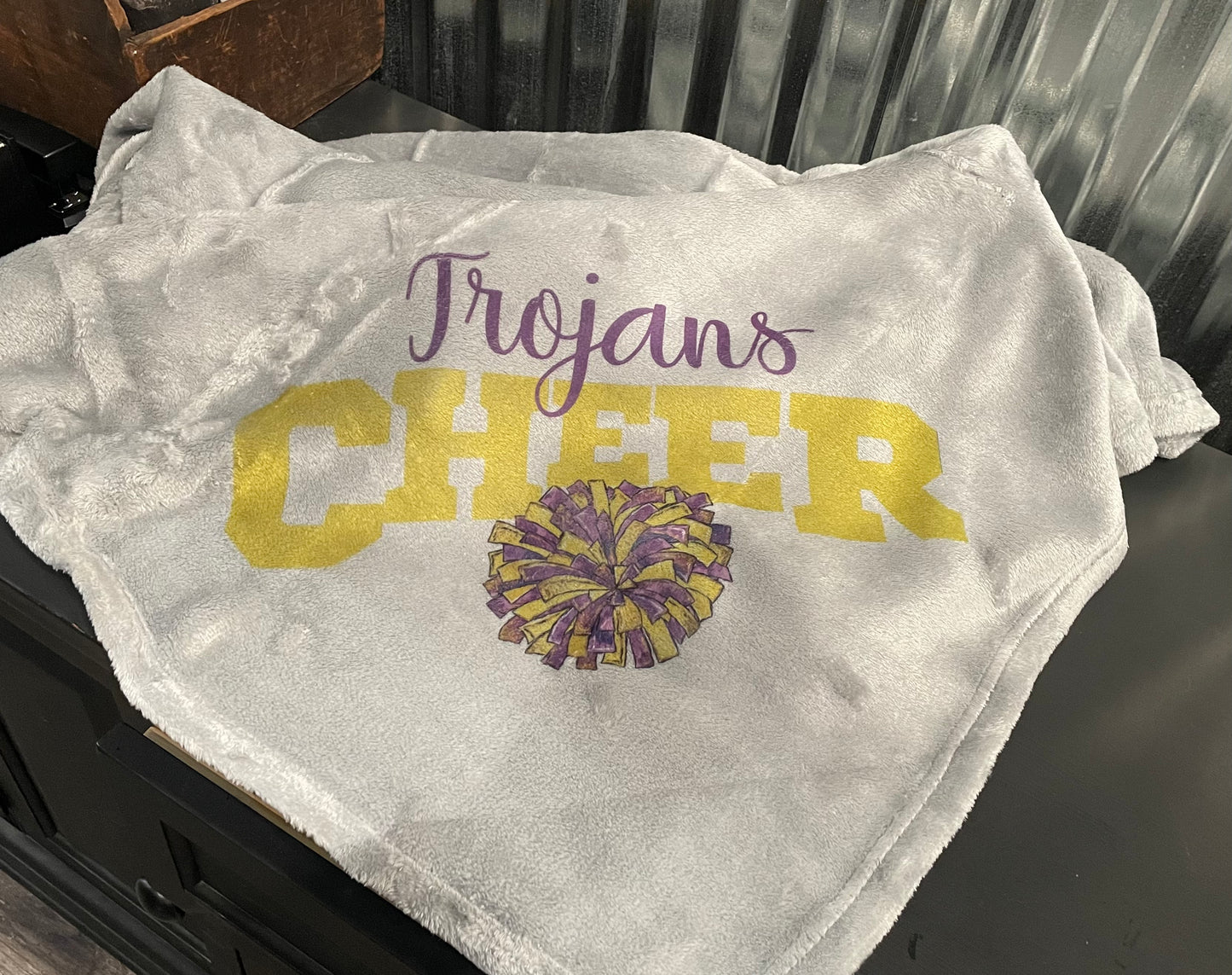 Trojans Cheer Blanket