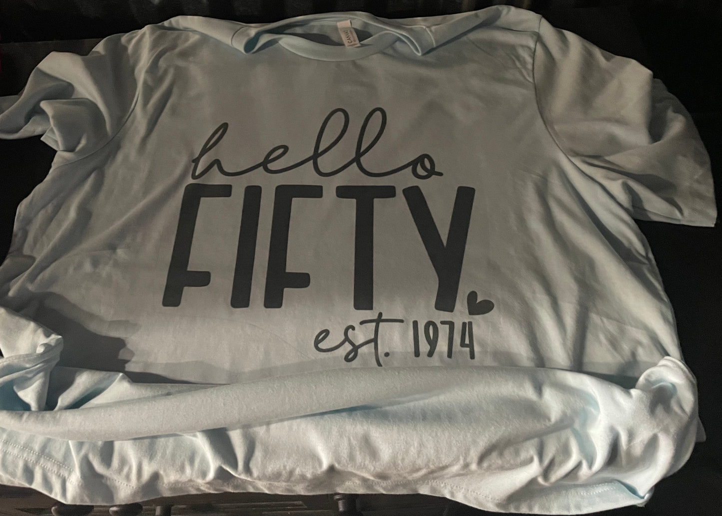 Hello Fifty Est. 1974 Shirt