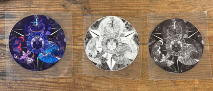 Midnight SideShow Car Decal