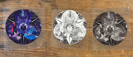 Midnight SideShow Car Decal