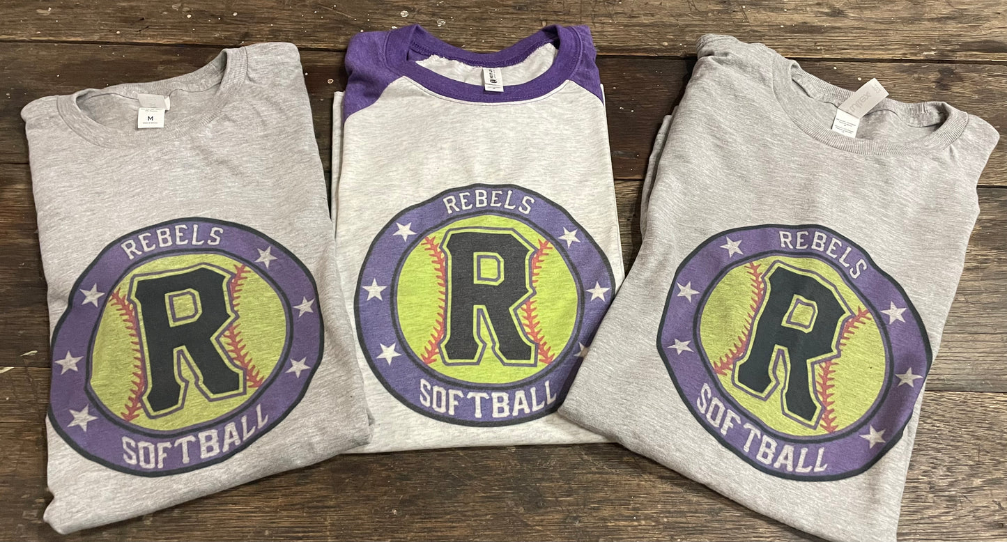Rebels Softball Shirt