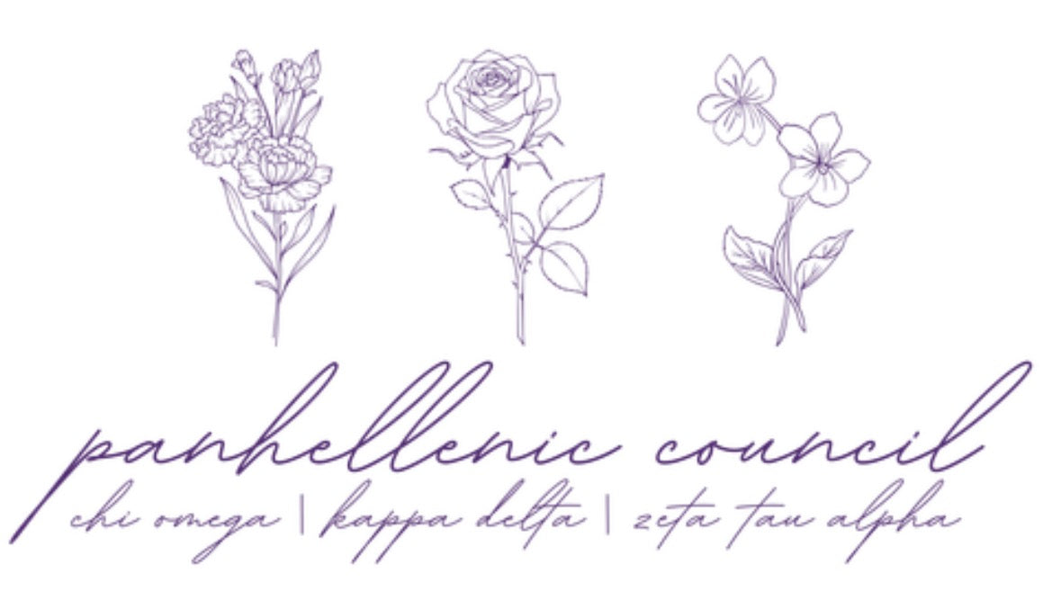 Panhellenic Council Embroidered Sweatshirt