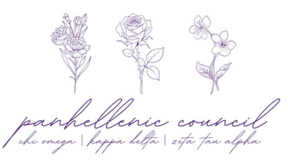 Panhellenic Council Embroidered Sweatshirt