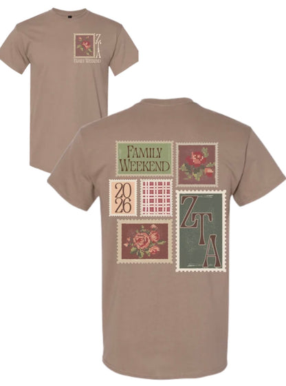 ZTA Parents Weekend Shirt 2026