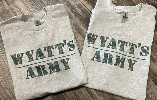 Wyatt’s Army Teeshirt