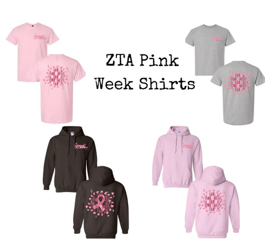 ZTA Pink Week Shirt