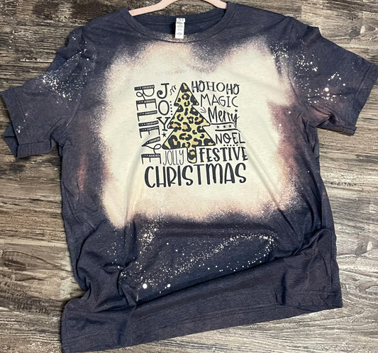 Christmas Typography Teeshirt