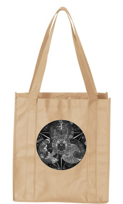 Midnight Sideshow Reusable Shopping Bag