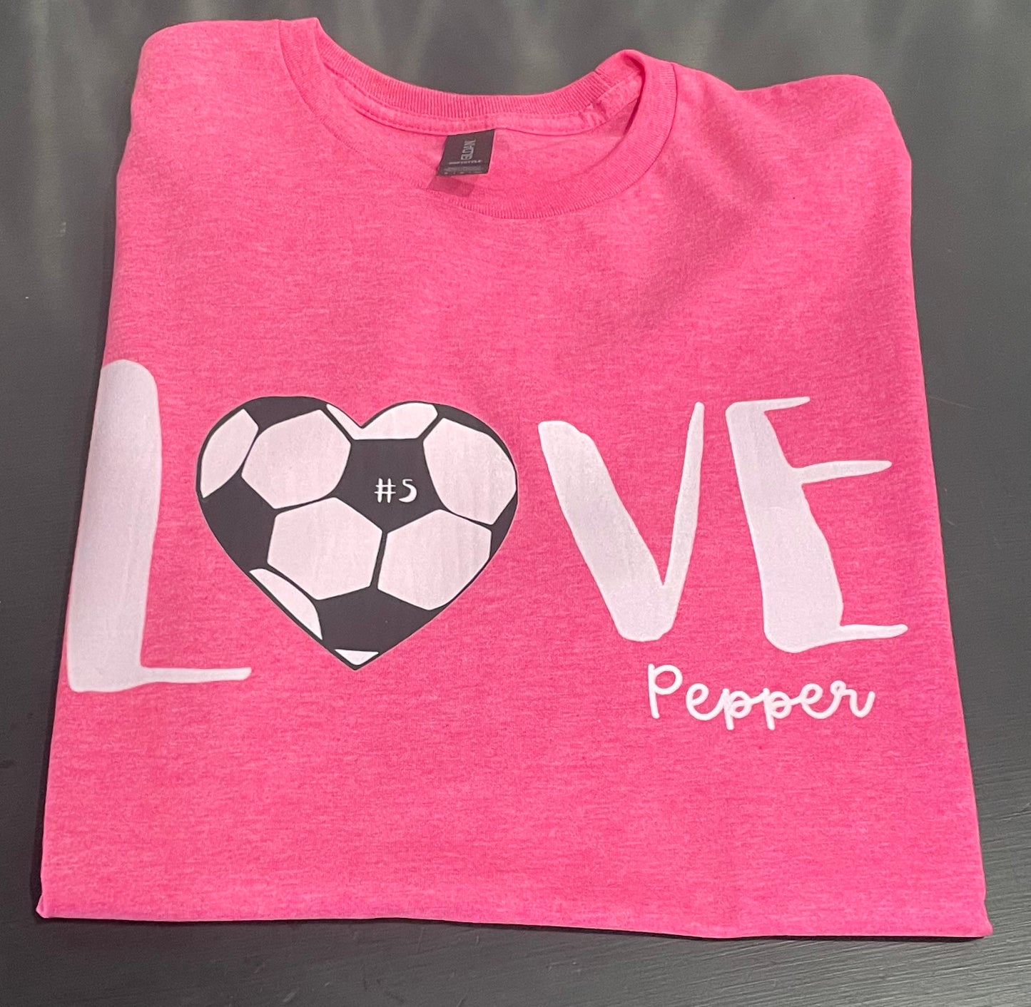 Love Soccer Teeshirt