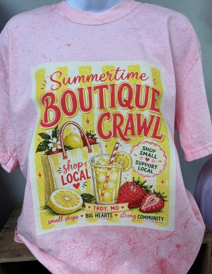 Summertime Boutique Crawl Troy, MO Shirt